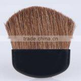 Excellent Animal Hair White Half Moon Blush Brush With Smooth Face thumbnail-3