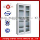 Steel Glass Door Filing Cabinet /metal Cabinet Office Use