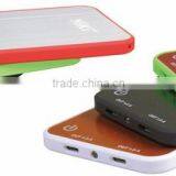 9mm Ultra Thin Colored Metal Power Bank 4000mAh