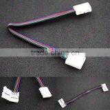 RGB 5050 LED STRIP LIGHT SOLDERLESS CONNECTORS LINK WIRES TAPE CORNER JOINERS UK thumbnail-5