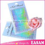 New Fashion Plastic Custom Nail Art Stencil Sticker,custom Design Nail Stencil Sticker