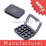 Wholesale 12 Color Empty Cosmetic Eyeshadow Packaging