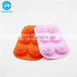 Food Grade Quality Rose Shaped Cake Mold thumbnail-6
