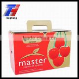 New Year gift corrugated paper box for cherries China supplier