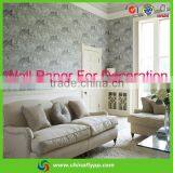 Shanghai Manufacturer Non-woven Paper , Wall Paper Solvent, Semi Matt thumbnail-3