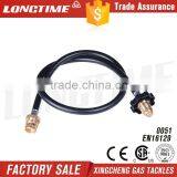 CSA Approved 1/4" Gas Hose With QCC or POL Connection