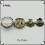 Brass Metal Spring Snap Buttons for Jackets