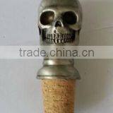 Metal Skull Bottle Stopper thumbnail-2