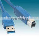 SuperSpeed USB 3.0 Type A to B Cable in Blue 10Feet