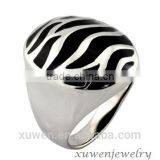 Engravable Zebra 316l Stainless Steel Casting Machine Jewelry