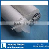 pleated filter cartridges membrane pleated absolute rate filter cartridges