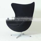 Hotel Furniture Colorful Cafe Chair Arne Jacobsen Egg Chair Replica Factory thumbnail-4