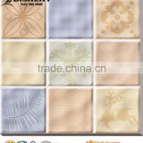 3"x6" satin color glossy ceramic wall tile popular kitchen ceramic tile