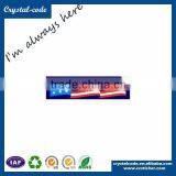 Custom Quality Assured 2years Anti Fade Color PVC Bumper Sticker