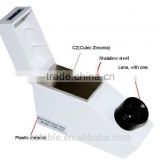 Gem Refractometer with both power suppliers of 3 DC adaptor and 2AAA battery
