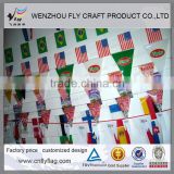Brand new polyester fabric pvc paper bunting flags