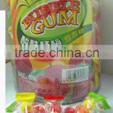 Chinese waxberry bubble gum(confectionery fruit chewing gum)