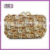 Beautiful Rhinestone Crystal Clutch Bag Wholesale Purse Latest Clutch Purses (88161A-G) thumbnail-1