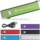 2016 Customize Logo Mini Premium Lipstick-Sized 3000mAh Portable Charger for Iphone 7 thumbnail-2