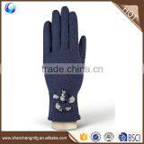 Wholesale Leather Gloves 100% Alpaca Wool Gloves With High Quality thumbnail-2