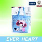 Canvas Bag of Environmental Protection Printed Dots Cartoon Shopping Bag