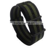 Military 4 Rings PVD Black Handmade Nato Watch Straps thumbnail-1