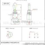 5A 3 Clubfoot Toggle Switch,waterproof Toggle Switch,SPDT & DPDT MINI TOGGLE SWITCH thumbnail-6