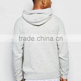 Cheap Custom White Men Casual 100% Cotton With Pocket Longline Wholesale Blank Pullover Hoodies thumbnail-4