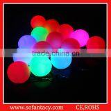 RGB Color Changing LED Poi Ball, Flashing LED Poi Ball, Light Up Poi Balls thumbnail-4