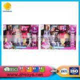 11.5 Inch Young Girl Sex Doll With Baby Girls Mini Skirt and Guitar Hot Doll thumbnail-6