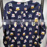 Boys New Fashion White Collar Printed 100%cotton Children Shirt thumbnail-3