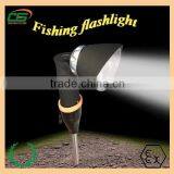3 Watt 4.4Ah Magnetic Base Waterproof Rechargeable Led Fishing Flashlight