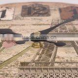 Old Style 14 Inch Metal Bottle Cap Wall Clock