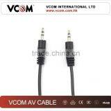 2015 Hot Sale Black Straight Headphone Wire Male to Male UL CE ROHS thumbnail-2