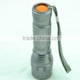 3W Aluminum alloy torch 3 mode Zoomable flashlight