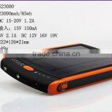 19V 23000 Mah Solar Laptop Charger, Universal Solar Power Bank for Laptop, 12v Solar Charger for Laptop thumbnail-2