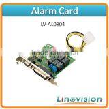 LV-AL0804, Alarm Card, Supports 8 Sensor Inputs and 4 Alarm Relay Outputs, With Built-in Watchdog Function