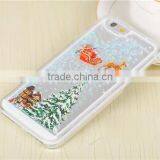 Fashion Liquid Bling Crystal Christmas Tree Snowflake Case for Samsung & IPhone 3D Phone Case thumbnail-3