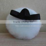 Customized Plush powder puff With Powder Container