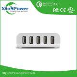 High Quality Desktop Type 5 Ports 5V 8A EU Plug Travel USB Charger With FCC UL CE Certification thumbnail-4