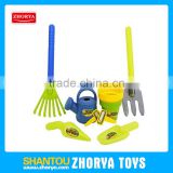 funny summer toys plastic happy garden tools for kids garden tool play toy