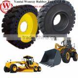 LiuGong Wheel Loader Spare Parts Rubber Solid Wheel