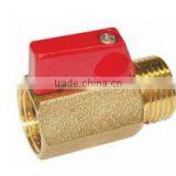 3/8 Inch Brass Mini Ball Valve Male and Female Thread thumbnail-2