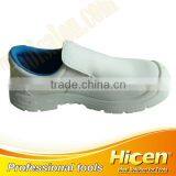 White Smooth Cow Leather Safety Shoes thumbnail-1