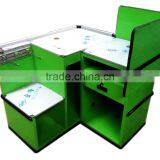 Colourful Commercial Cashier Checkout Counter