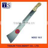 High Quality Sugarcane Cutlass Matchet or Machete With Wooden or Plastic Handle