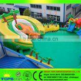 Rectangular Above Ground Swimming Pool Dinosaur Inflatable thumbnail-2