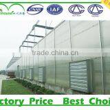 China Polycarbonate Tunnel Greenhouse for Sale thumbnail-1