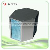 Aluminum foil plate cross counter flow heat exchanger