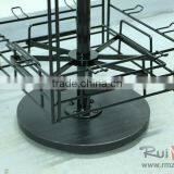 4-side Solid Metal Rotating Business Card Display Rack thumbnail-2